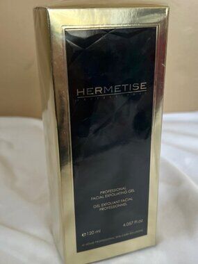 HERMETISE PROFESSIONAL EXFOLIATING GEL - 4.05 fl oz / 120 ml - BRAND NEW- SEALED